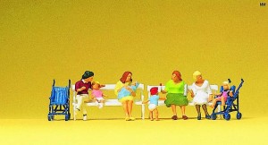 [PREISER] FSP10522 앉아있는 엄마와 아이들 1:87,철도모형,기차모형,열차모형,트레인몰