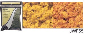 [Woodland scenics] JWF55 잎뭉치: 노랑단풍색  ,철도모형,기차모형,열차모형,트레인몰