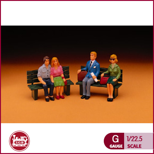 [LGB] 52390 승객인형 앉은형, Set 2,철도모형,기차모형,열차모형,트레인몰